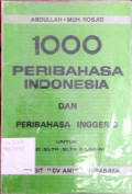 1000 Peribahasa Indonesia dan Peribahasa Inggeris