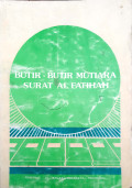 Butir Butir Mutiara Surat Al Fatihah