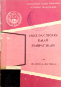 Umat dan Negara dalam Syari'at Islam